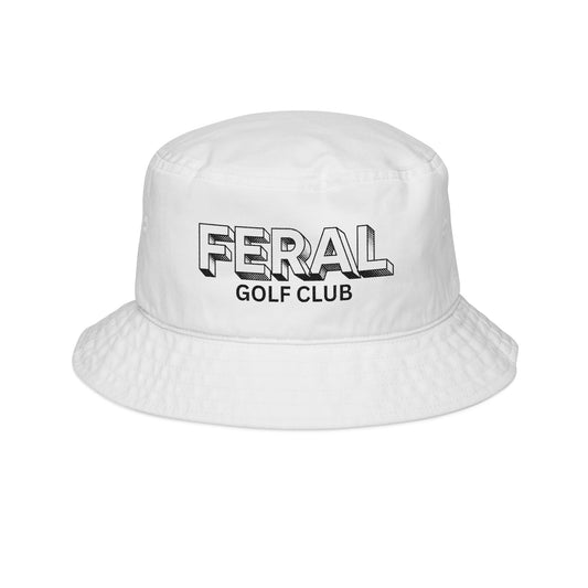 Feral Golf Club Embroidered Bucket Hat