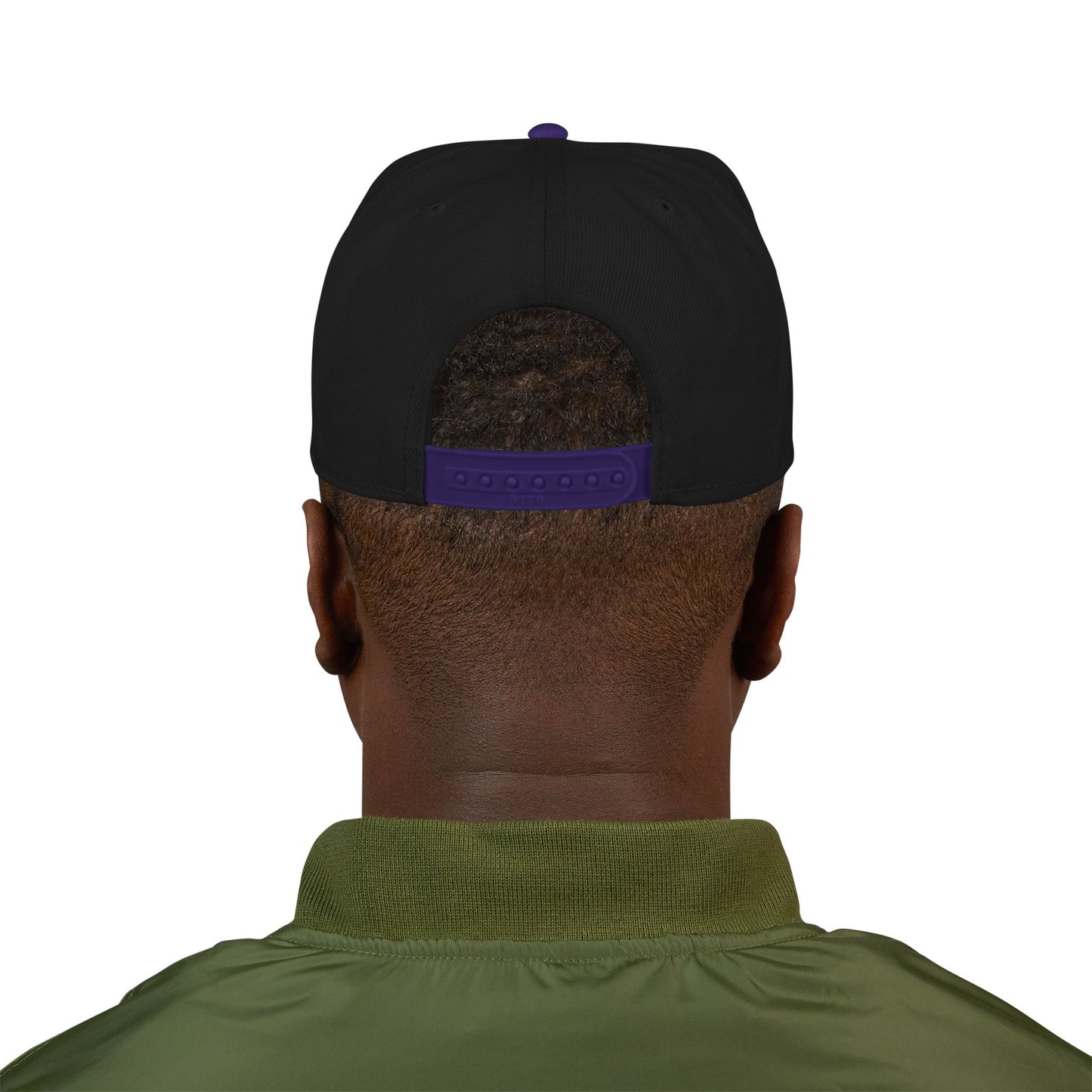 Green Queen Embroidered Snapback