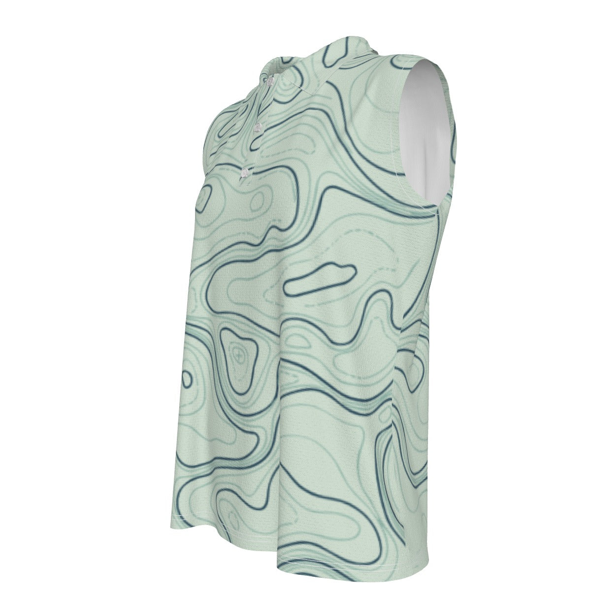 Green Reader Women's UV Protection Sleeveless Polo Shirt