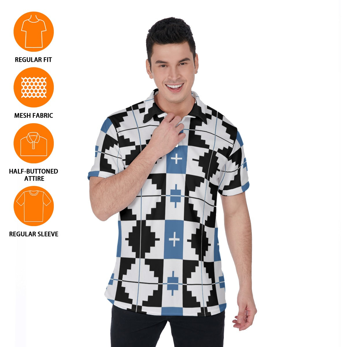 Giddy Up Men's Polo Shirt