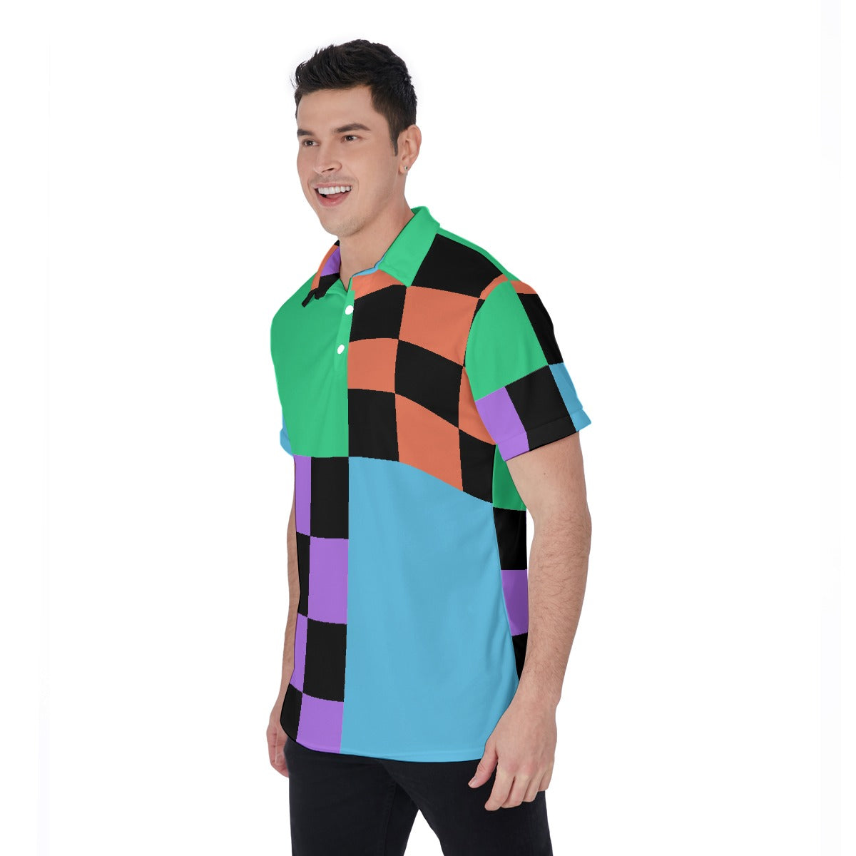 Flintstones Men's Polo Shirt