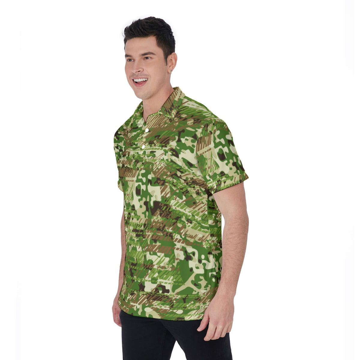 Urban Camo Men's Polo Shirt