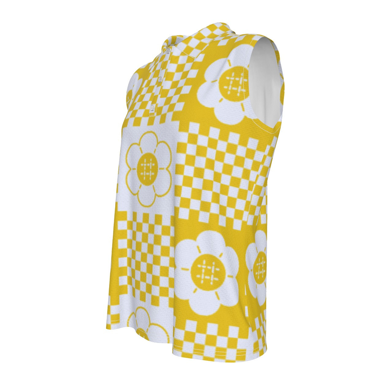 Picnic Play Women's UV Protection Sleeveless Polo Shirt