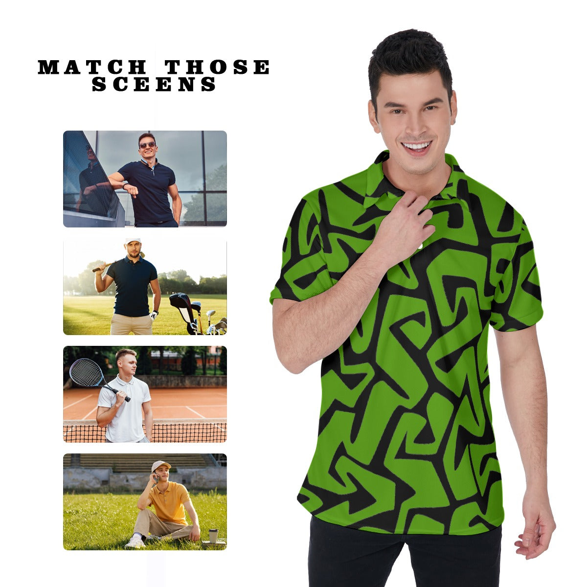 Wacked Out Men's Polo Shirt