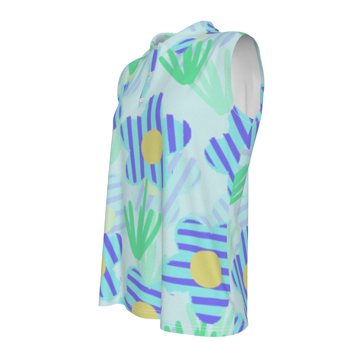 Miss Daisy Sleeveless Polo Shirt