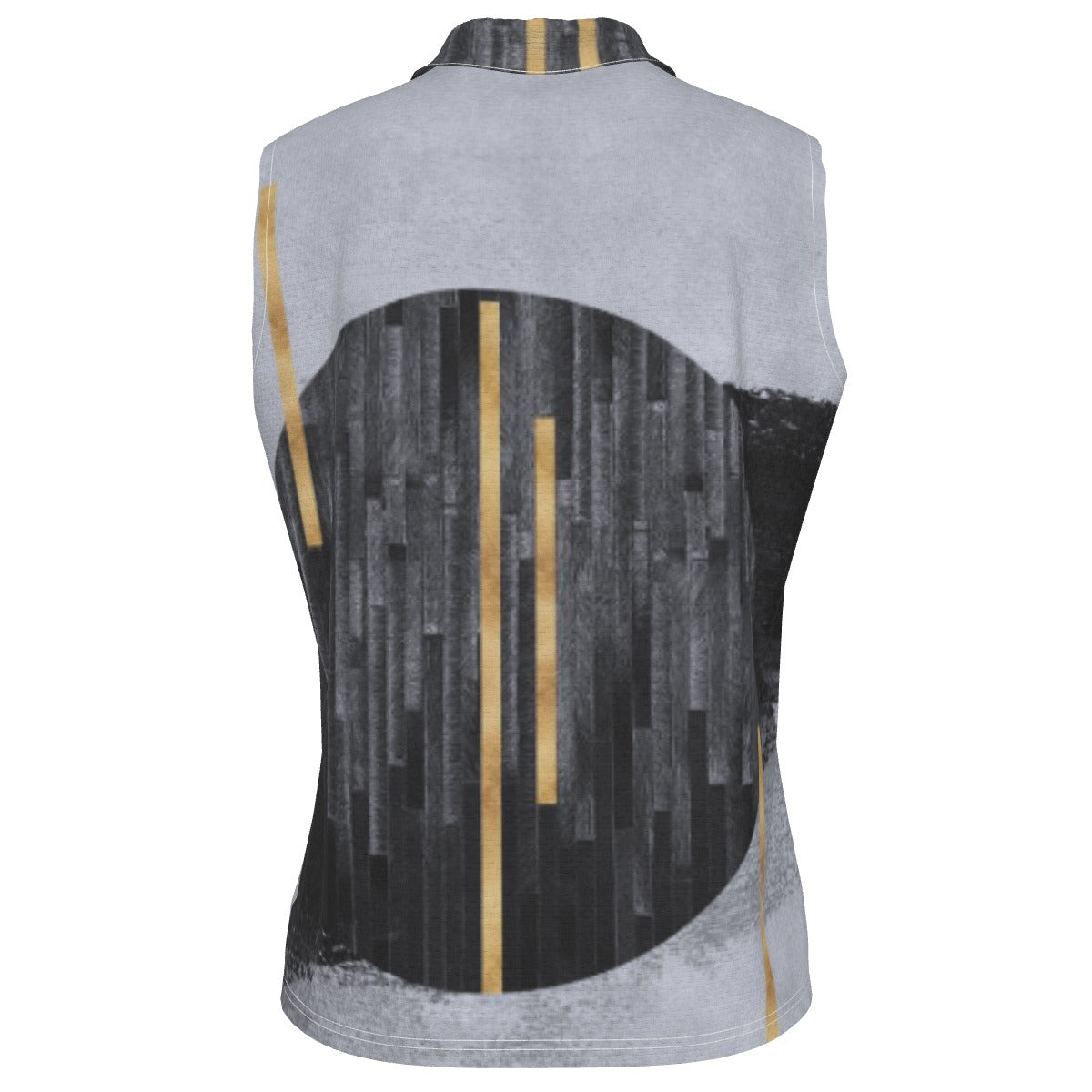 Classical Music Sleeveless Polo Shirt