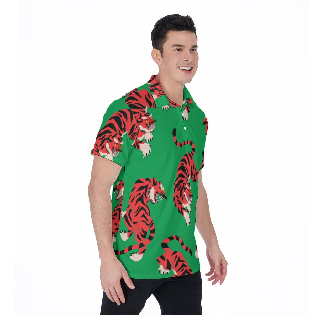 Eye of the Tiger Men's Polo Shirt