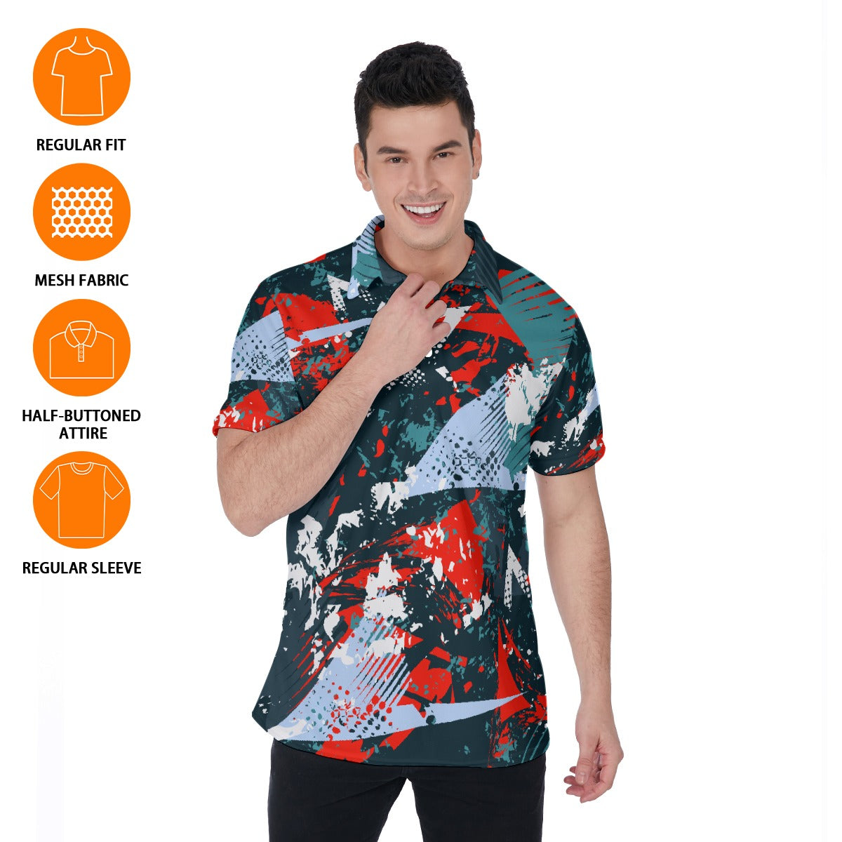Gettin' Jiggy Men's Polo Shirt