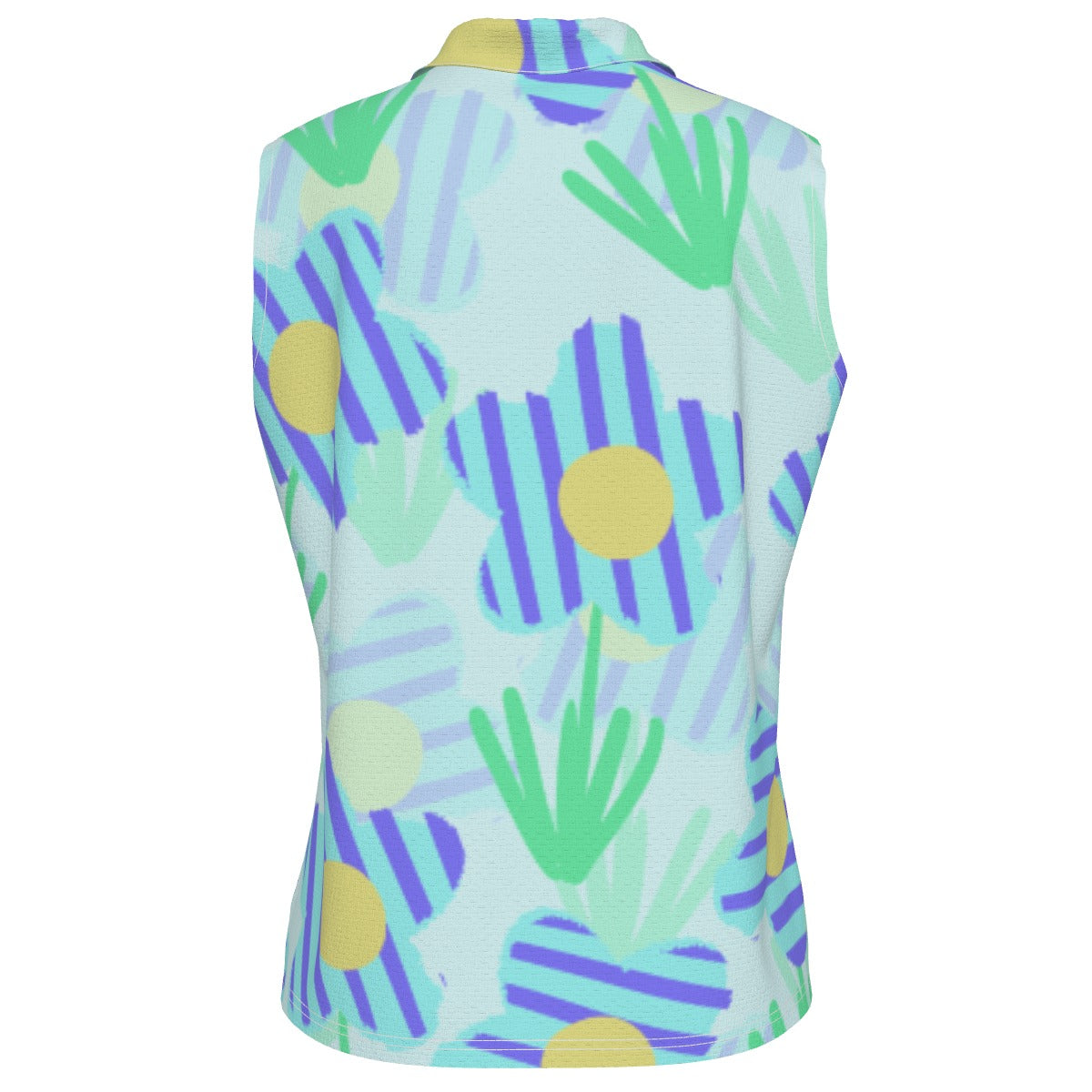 Miss Daisy Sleeveless Polo Shirt