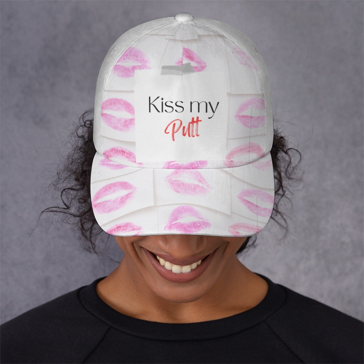 Kiss My Putt Peaked Cap