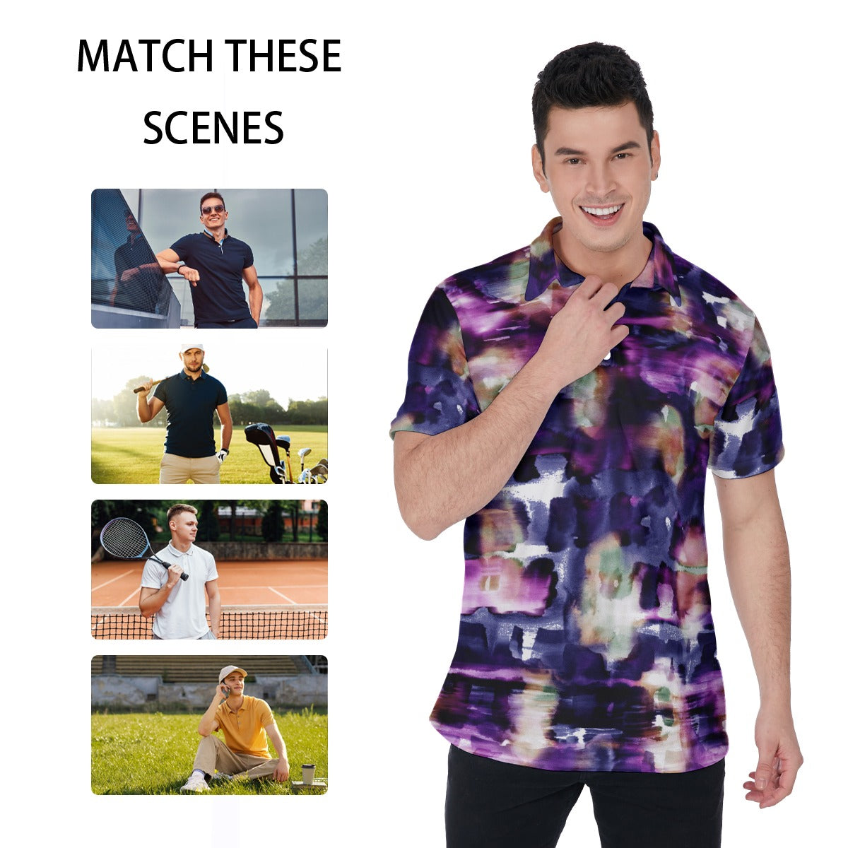 Galactic Men's Polo Shirt