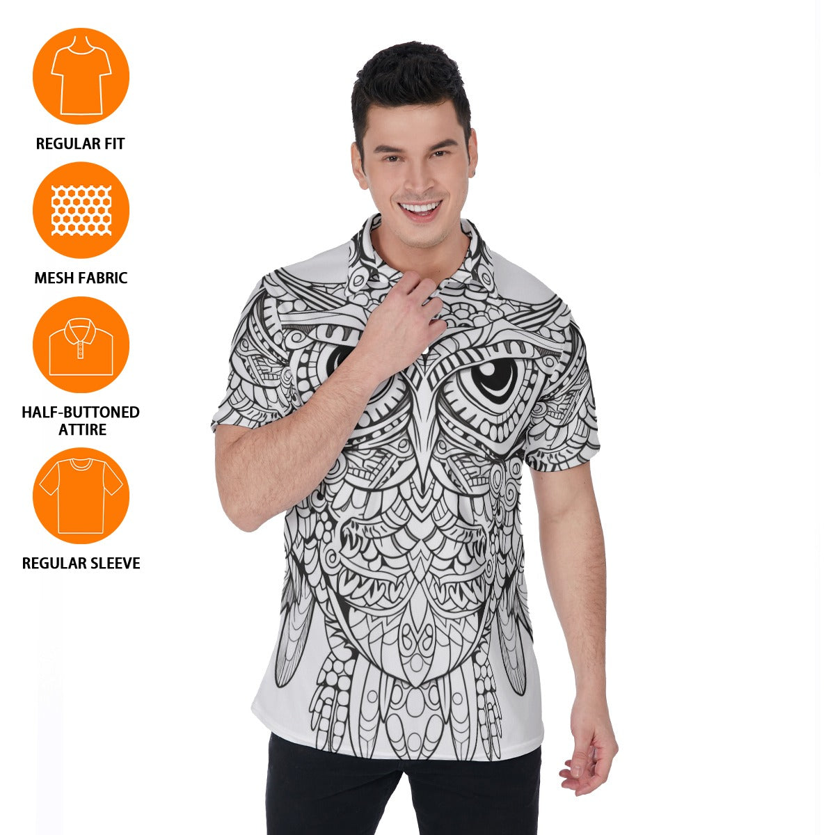 Hooters Men's Polo Shirt