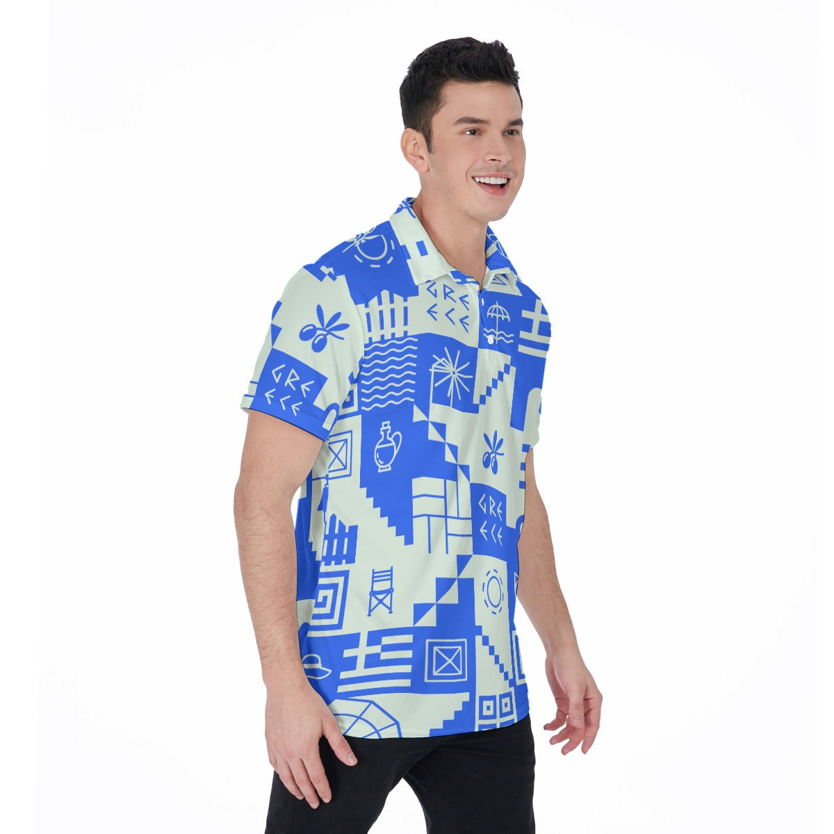 Vacay All Day Men's Polo Shirt