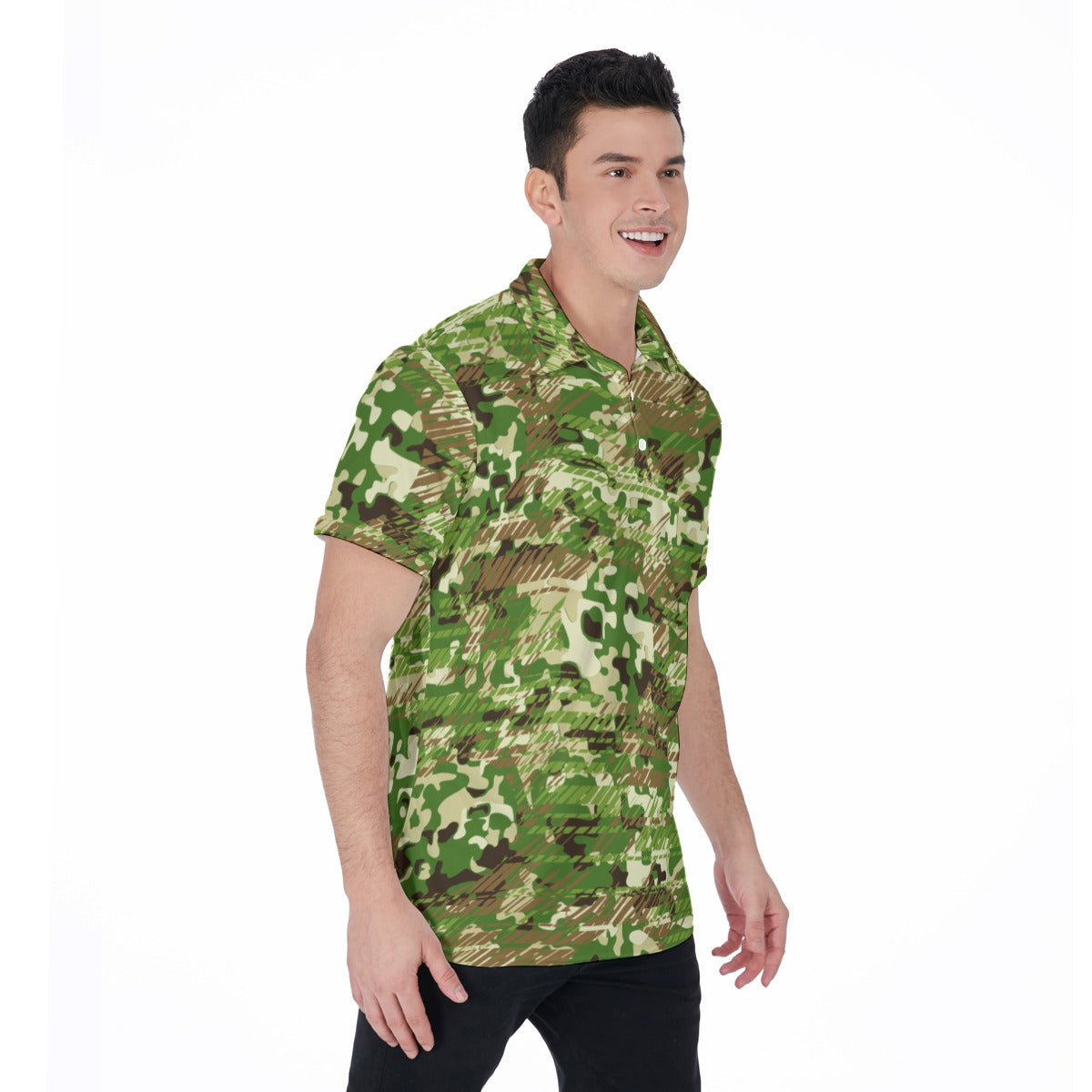 Urban Camo Men's Polo Shirt