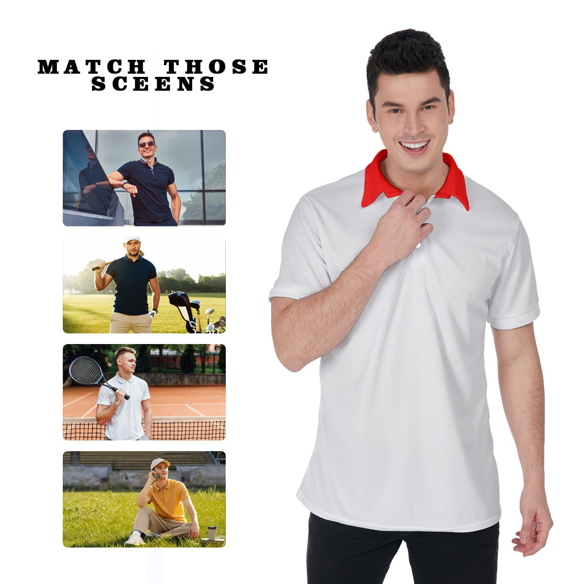 Kaboom! Men's Polo Shirt