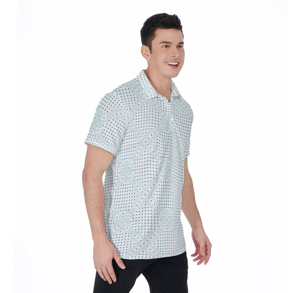 Green Reader Men's Polo Shirt