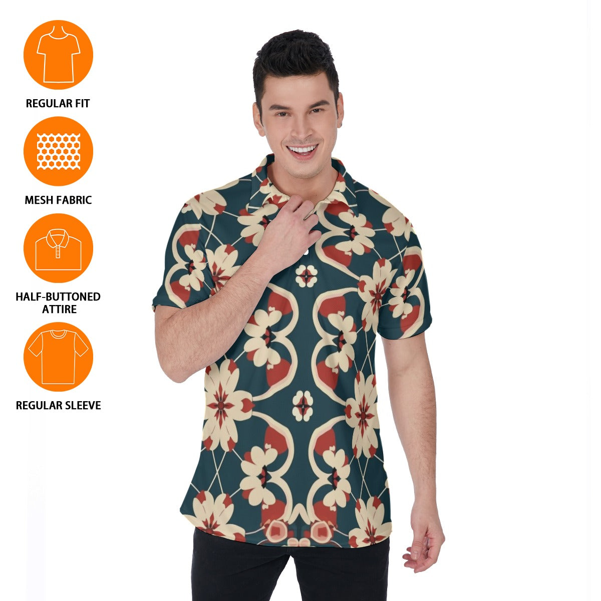 Trippin Men's Polo Shirt