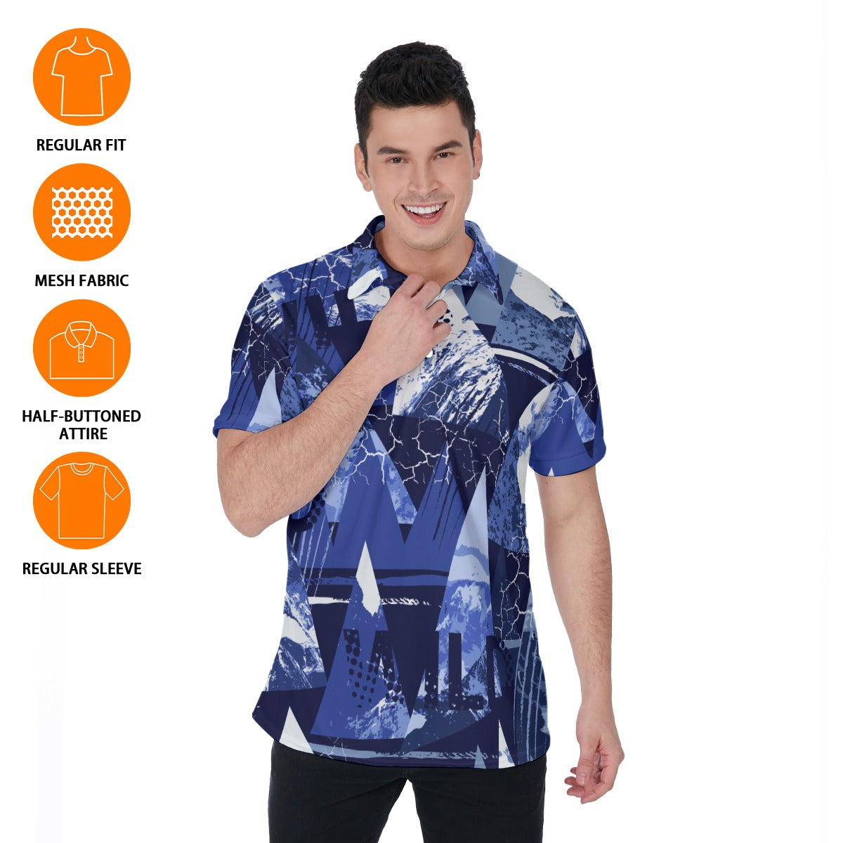 Summer Breeze Men's Polo Shirt