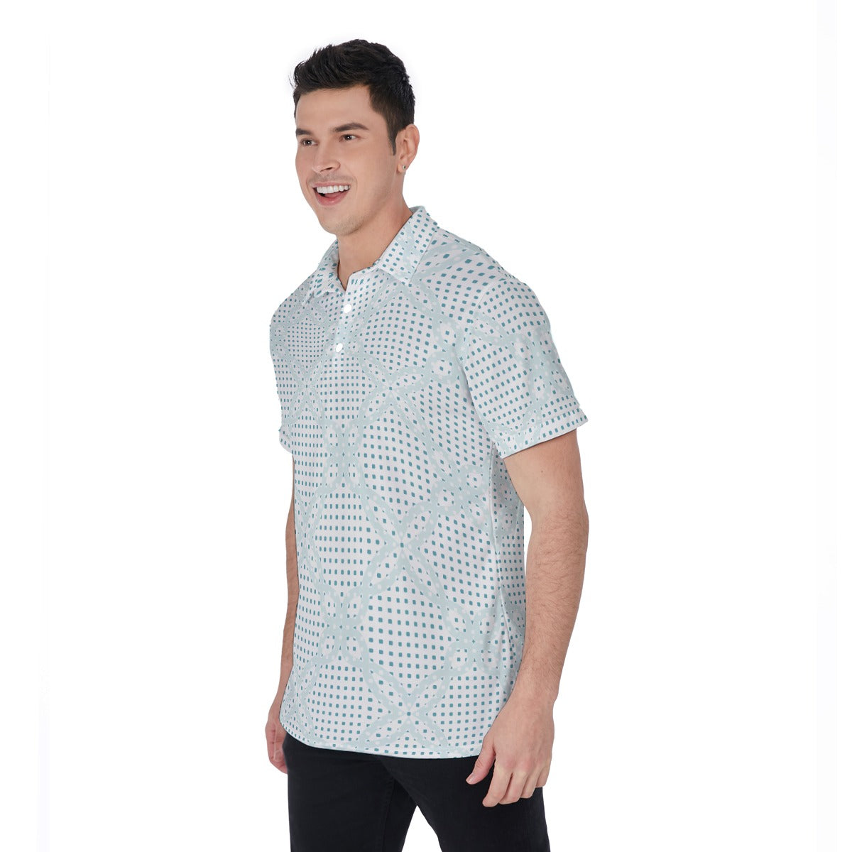 Green Reader Men's Polo Shirt