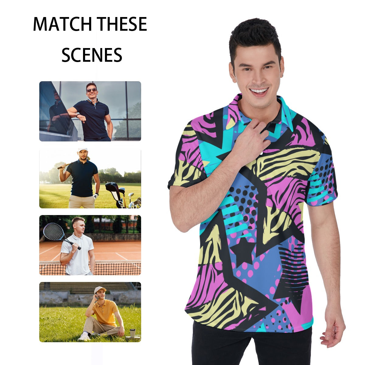 Party Like It's 1995 Men's Polo Shirt