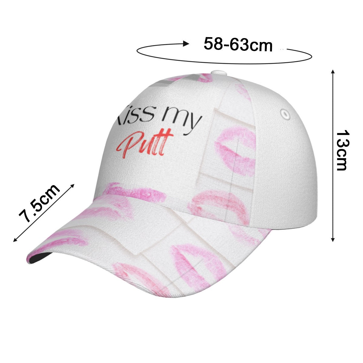 Kiss My Putt Peaked Cap