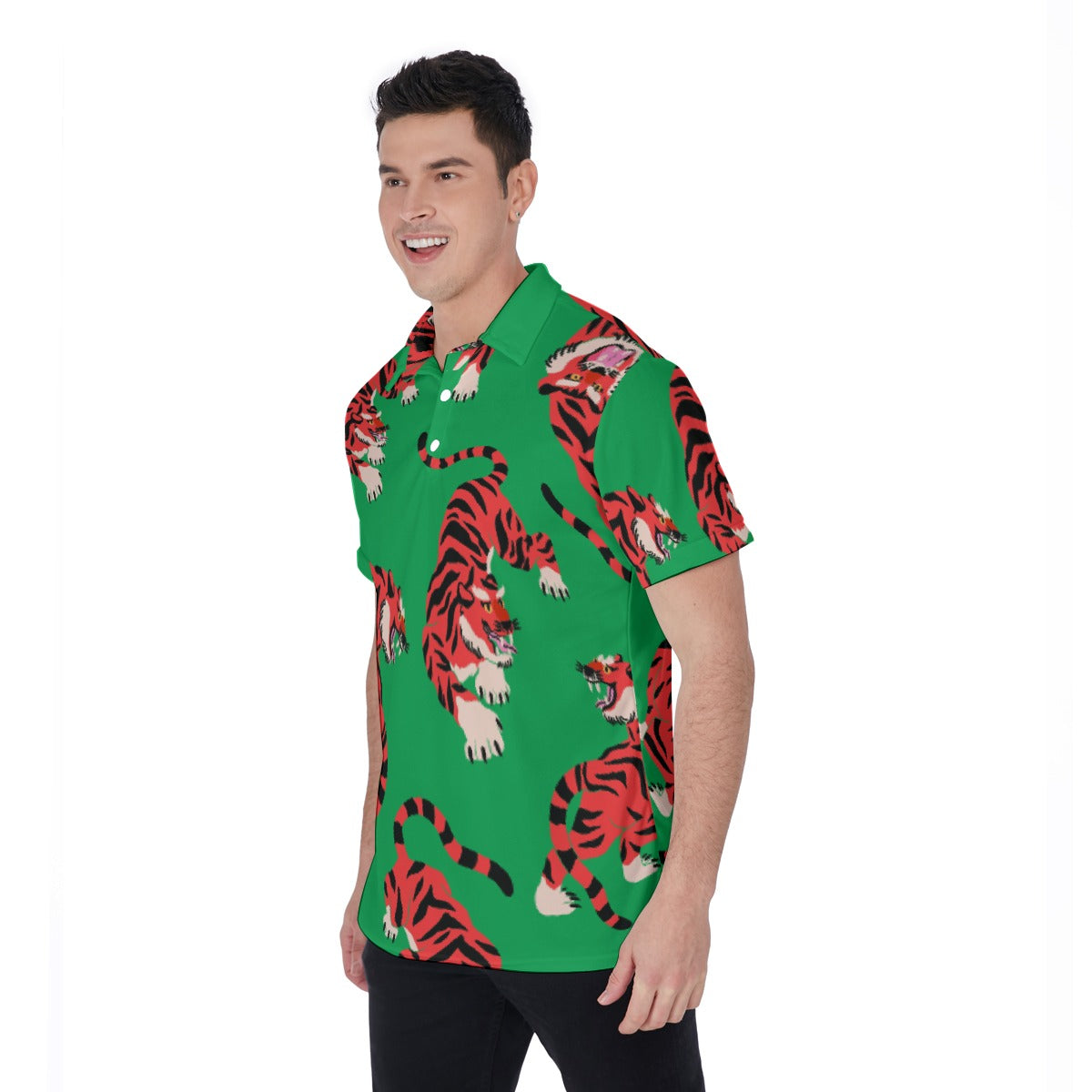 Eye of the Tiger Men's Polo Shirt