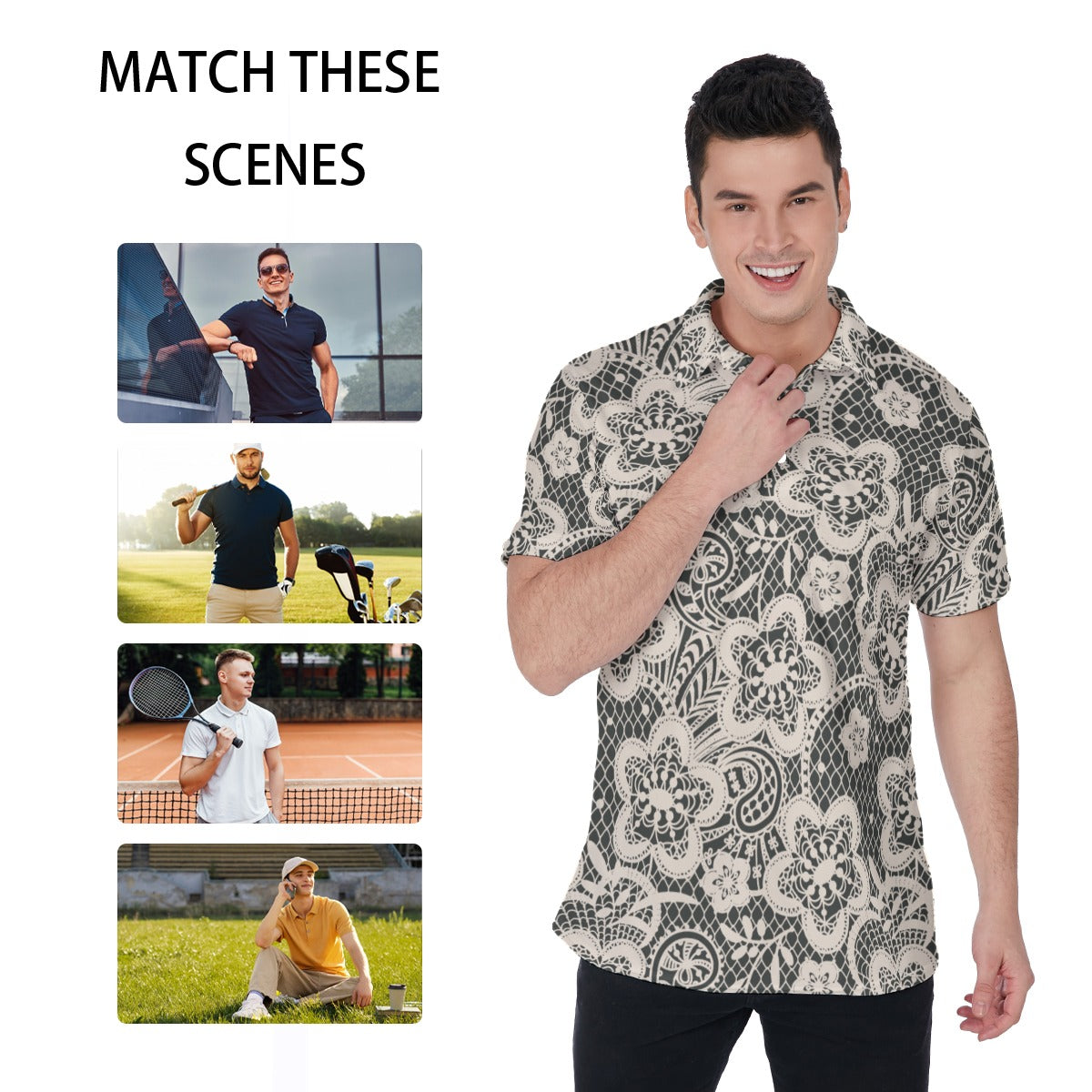 Seashore Men's Polo Shirt