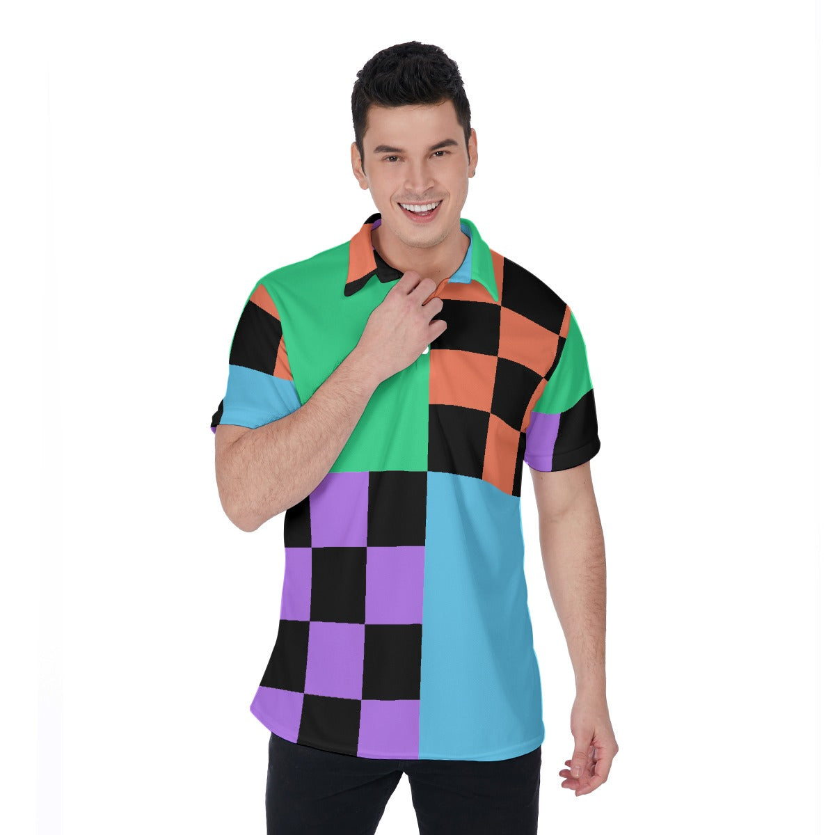 Flintstones Men's Polo Shirt
