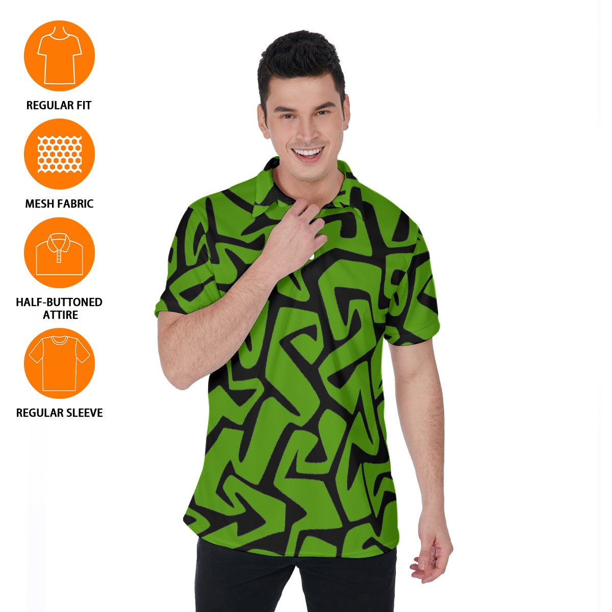 Wacked Out Men's Polo Shirt