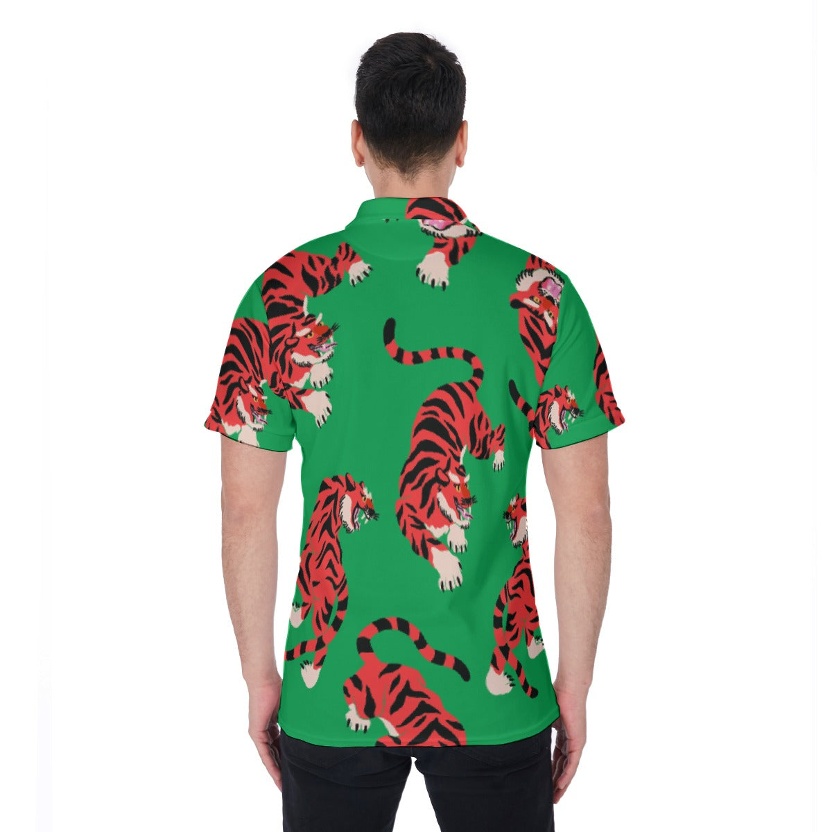 Eye of the Tiger Men's Polo Shirt