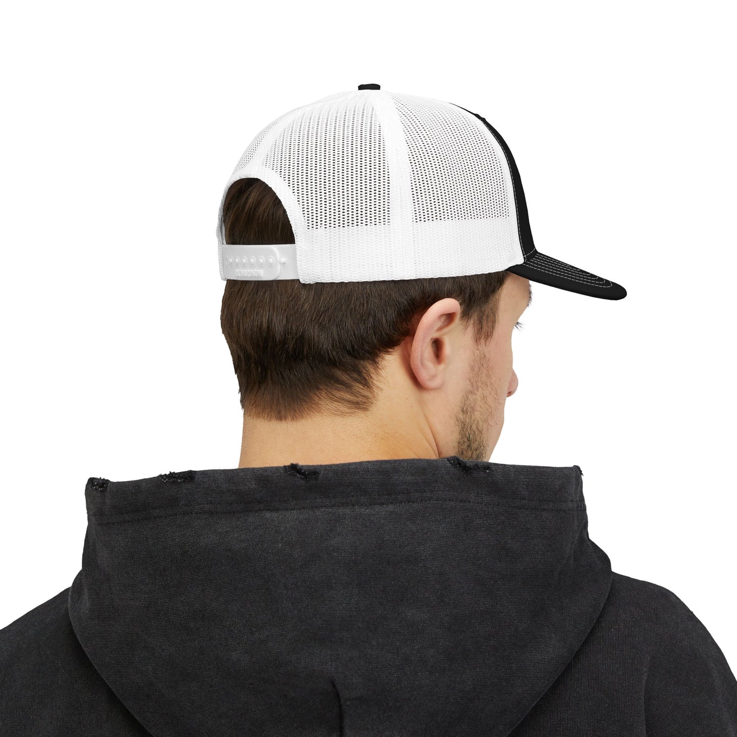 A little Unhinged Stylish Embroidered Snapback Trucker Cap