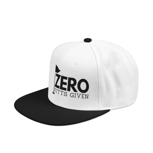 Zero Putts Given Snapback Hat