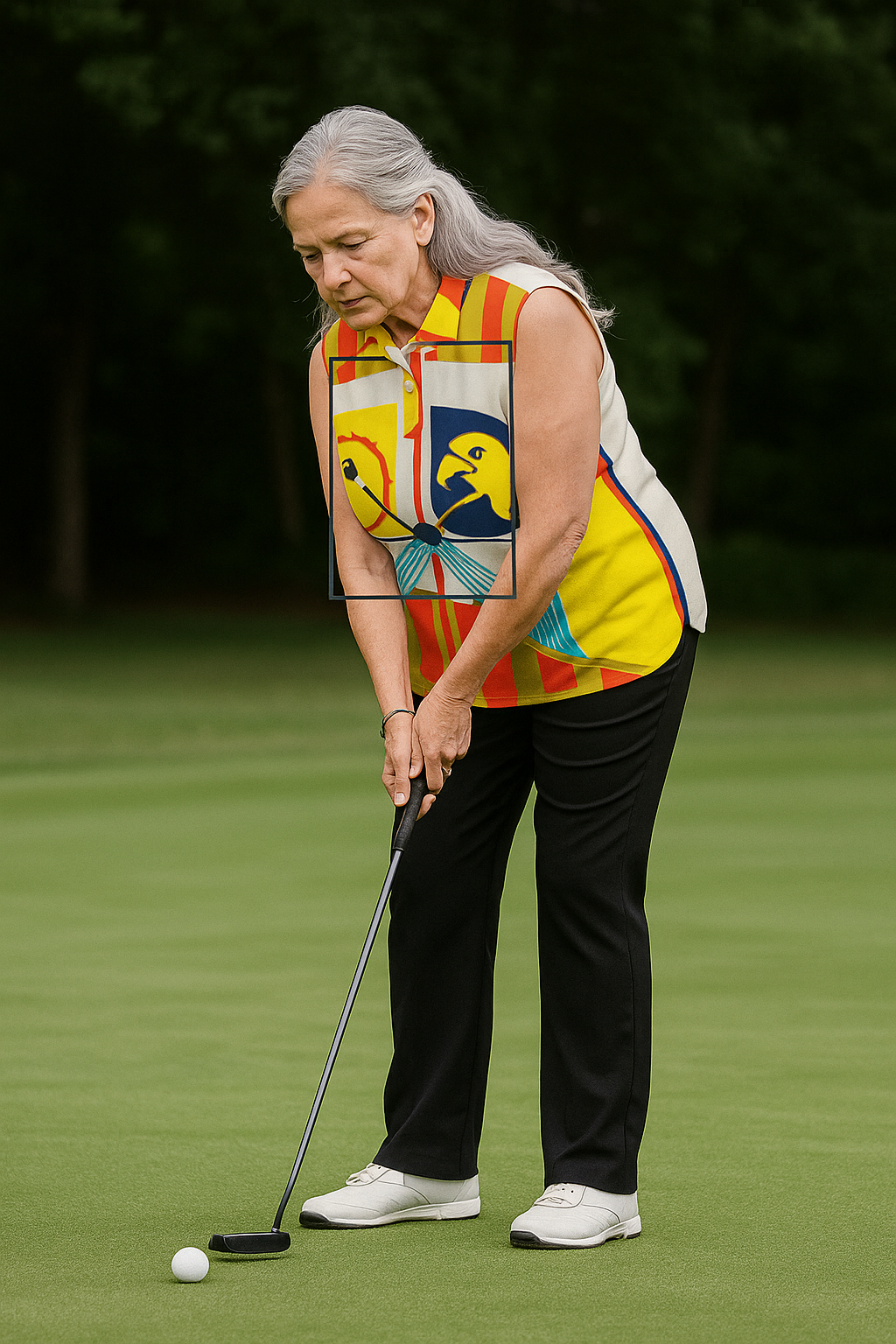 Night or Day Women's Sleeveless POLO Shirt