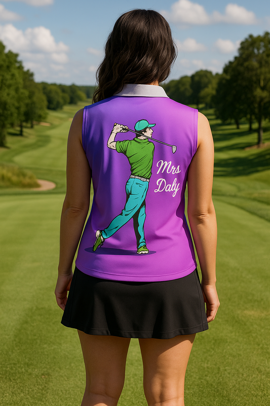 Mrs. Daly Women's Sleeveless POLO Shirt