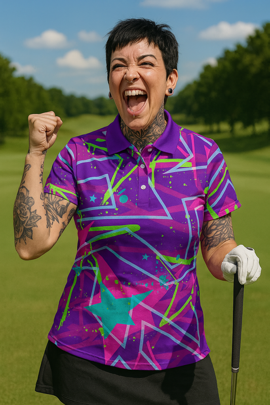 Skater Girl Women's Polo Shirt | Birdseye