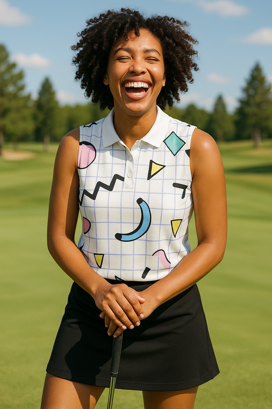 Saved By the Bell Women's Sleeveless POLO Shirt