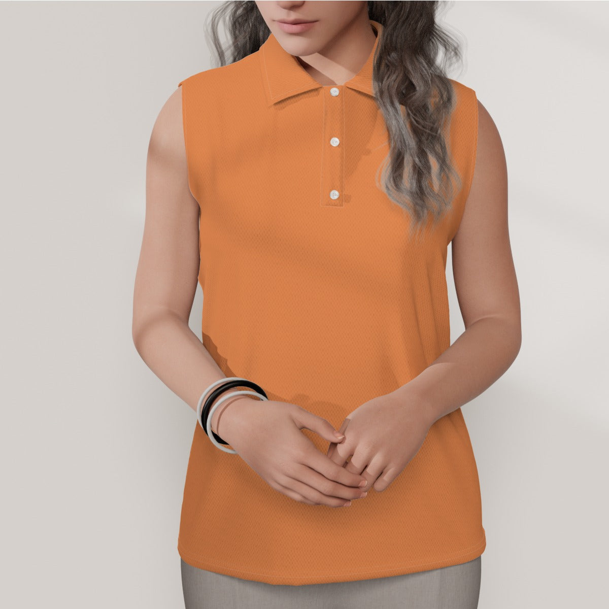 Are you looking at my Putt? Women's Sleeveless POLO Shirt