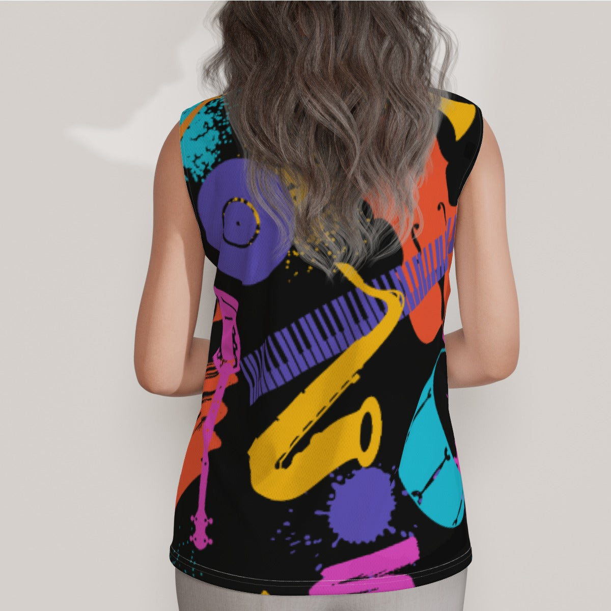 Play that Funky Music Women's Sleeveless POLO Shirt