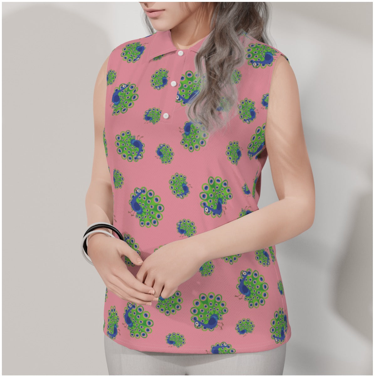 Cocky Women's Sleeveless POLO Shirt