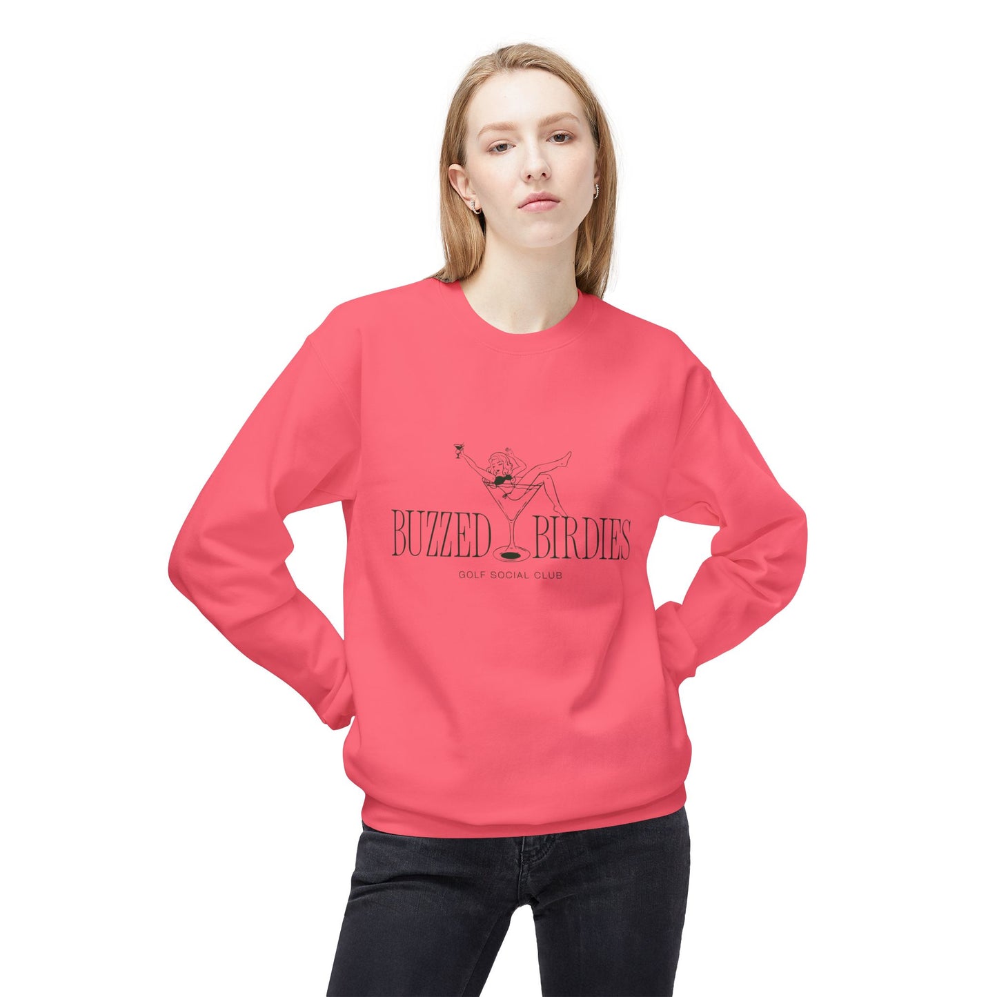 "Buzzed Birdies" Cocktail Lounge Crewneck
