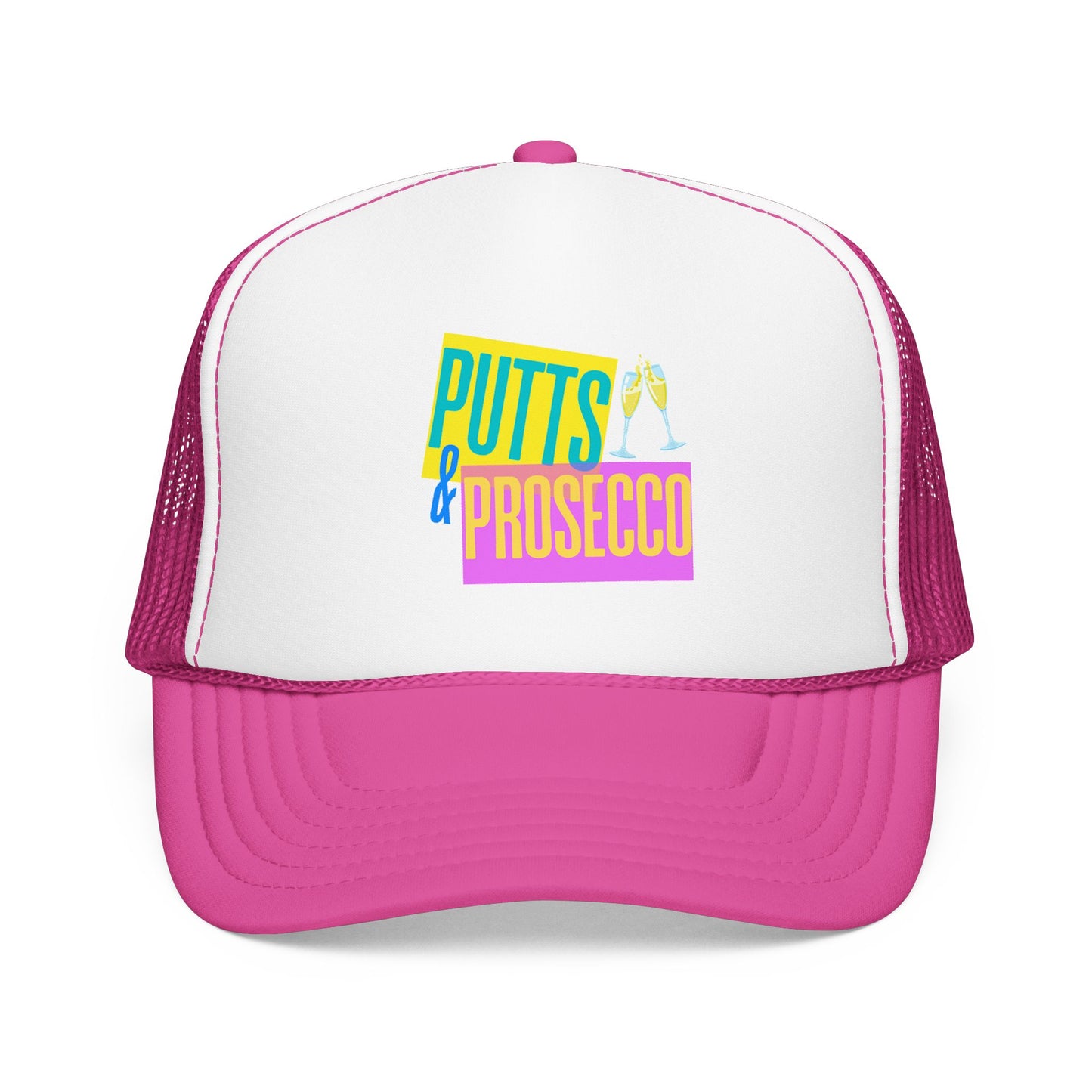 Putts & Prosecco Trucker Hat