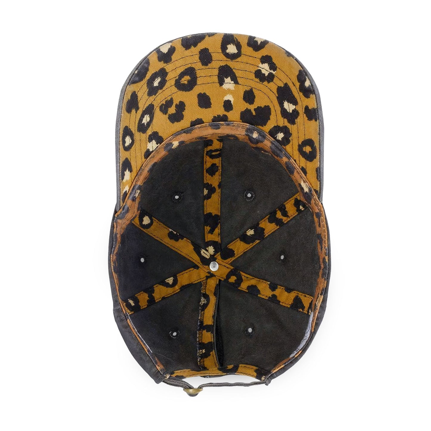 Hot Girl Handicap Women's Pigment-Dyed Ponytail Cap with Fashion Undervisor