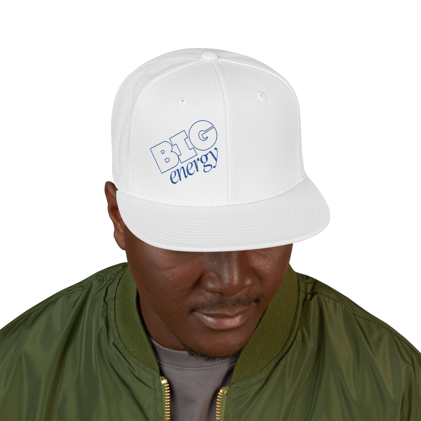 Big Energy Embroidered Snapback Hat