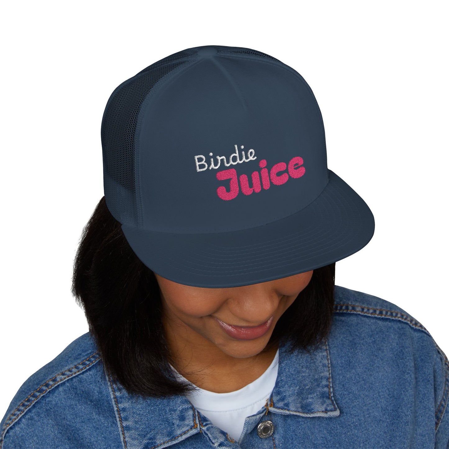 Birdie Juice 5 Panel Trucker Cap