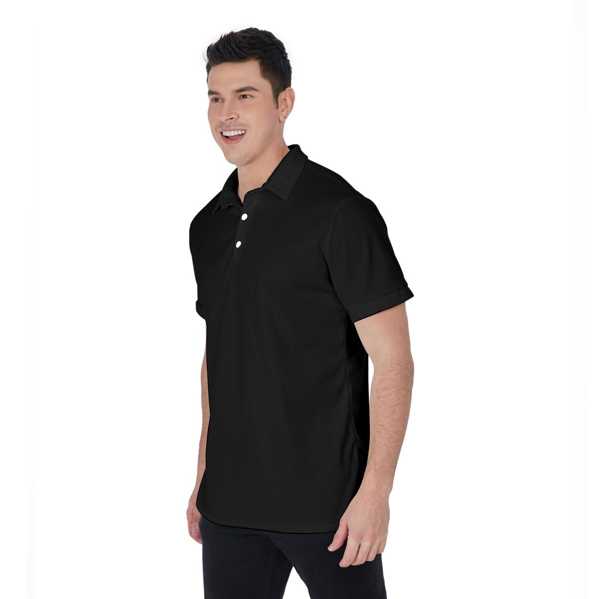 Short Game Dumpster Fire Men's Polo Shirt