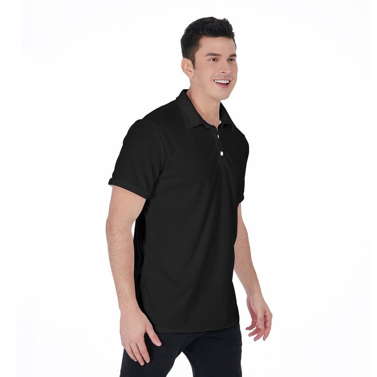 Short Game Dumpster Fire Men's Polo Shirt