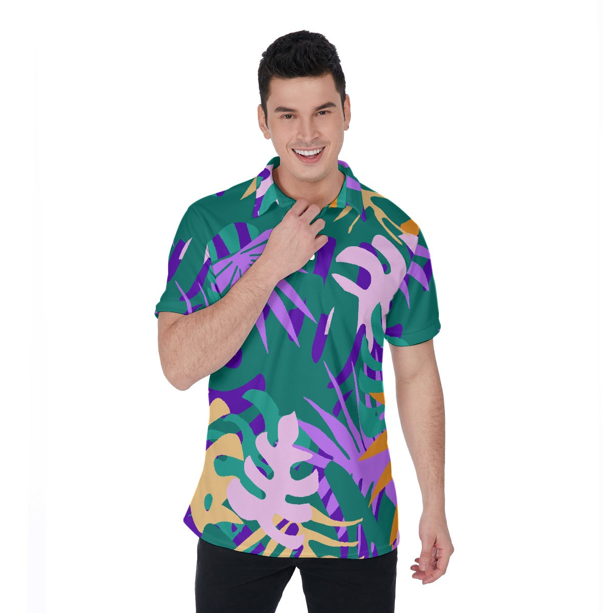 Tropical Dream Men's Polo Shirt