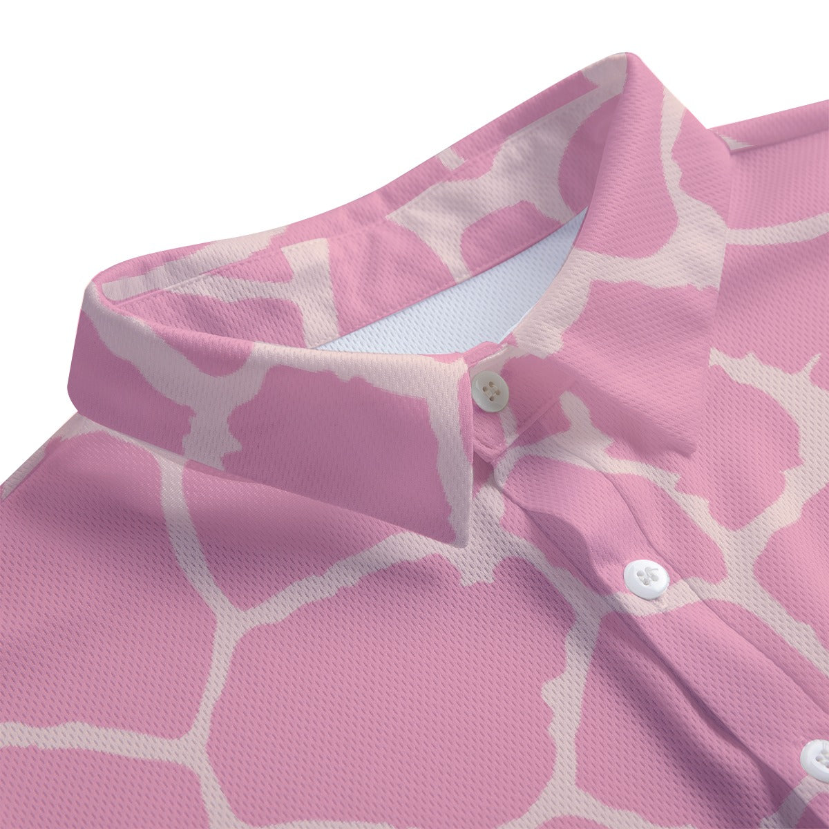 Psychedelic Giraffe Women's Polo Shirt | Birdseye