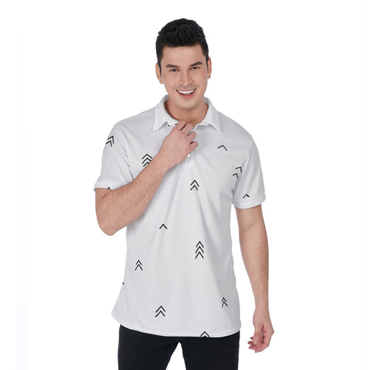 Up & Up Print Men's Polo Shirt