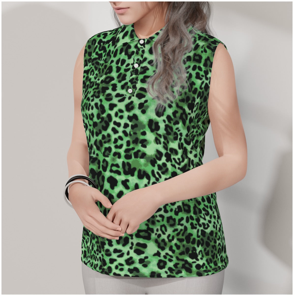 Welcome to the Jungle Women's Sleeveless POLO Shirt